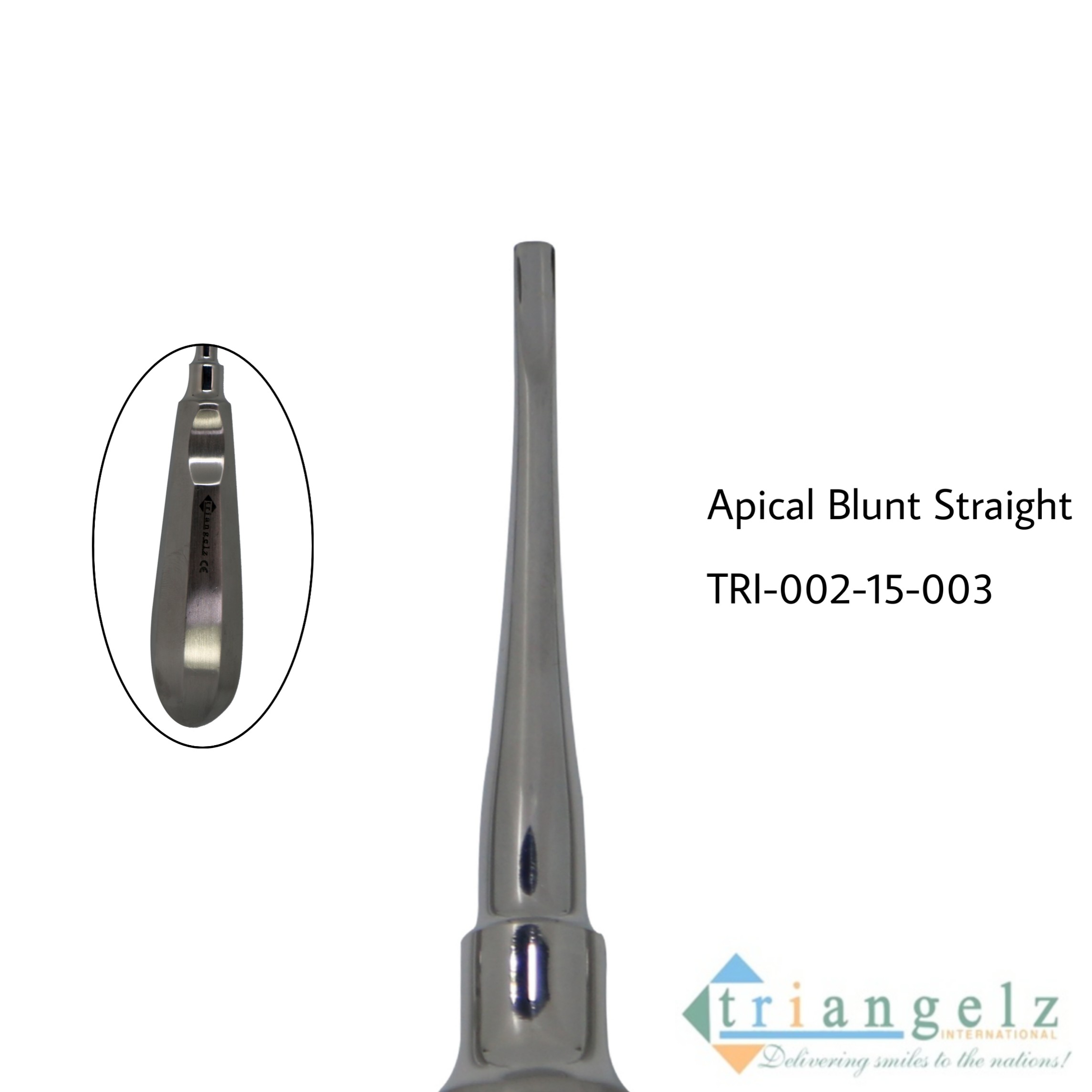 TRI-002-15-003 Apical Round Stright