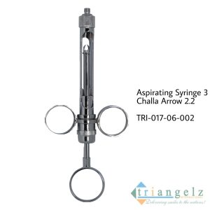 TRI-017-06-002 Aspirating Syringe 3 Challa Arrow 2.2