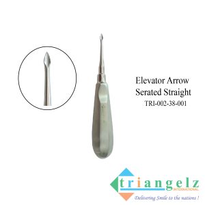 TRI-002-38-001 Elevator Arrow Serated Straight