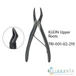 TRI-001-02-219 Extraction Forcep KLEIN upper roots British Pattren