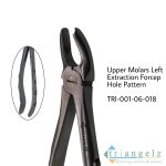 TRI-001-06-018Extraction Forcep Hole Pattren 18