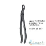 TRI-001-06-067 Extraction Forcep Hole Pattren 67
