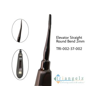 TRI-002-37-002 Elevator Stright Round Bend 2 mm