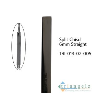 TRI-013-02-005 Split Chisel 6 mm Straight
