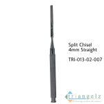 TRI-013-02-007 Split Chisel 4 mm Straight