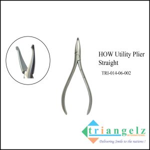 TRI-014-06-002 HOW Utility Plier Stright