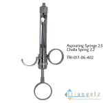 TRI-017-06-402 Aspirating Syringe 2.5 Challa Spring 2.2