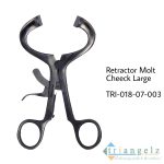 TRI-018-07-003 Retractor Molt Cheeck Large