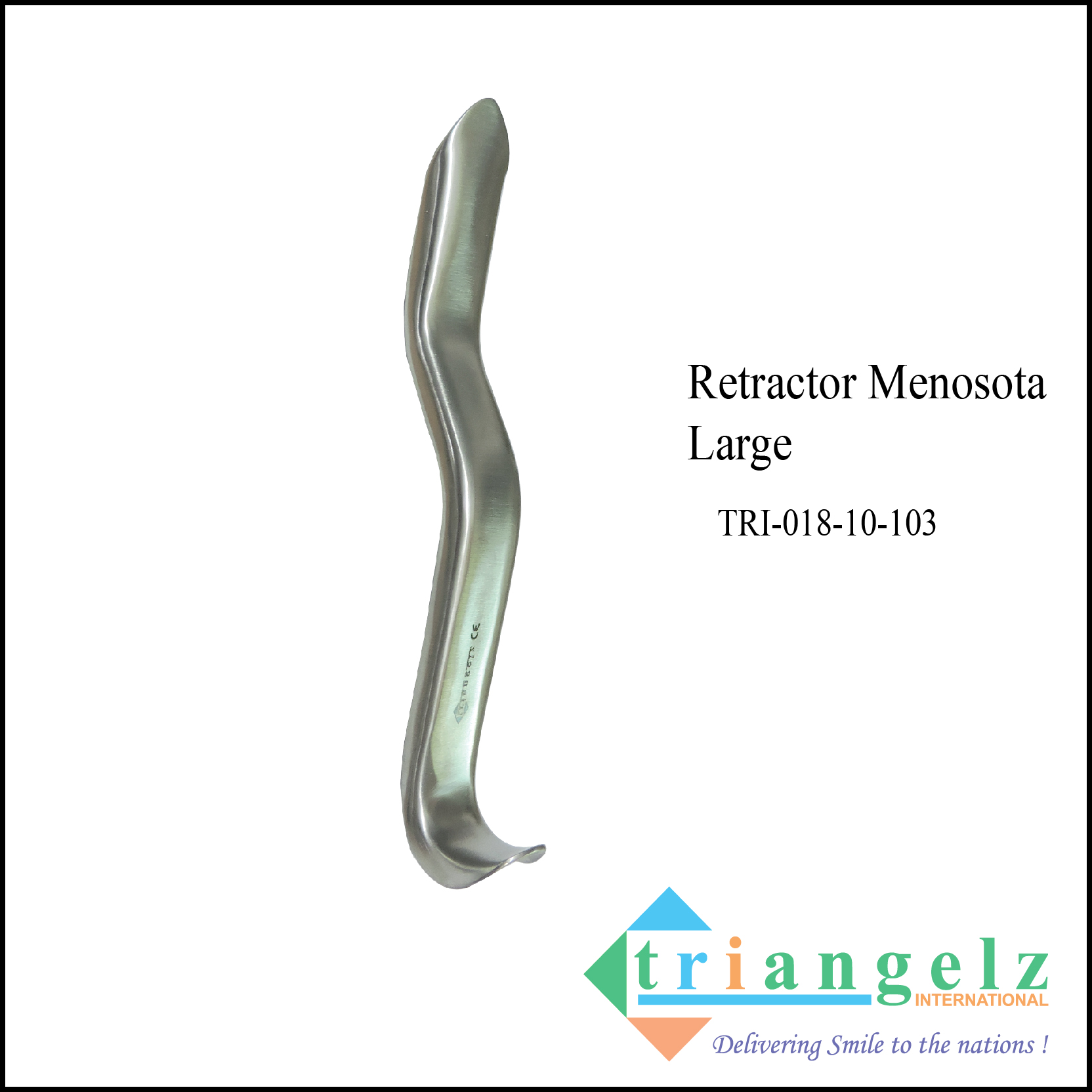 TRI-018-10-103 Retractor Menosota Large