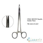 TRI-020-01-007 CRILE-WOOD Needle Holder Plain