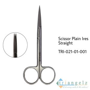 TRI-021-01-001 Scissor Plain Ires Stright