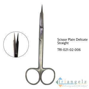TRI-021-02-006 Scissor Plain Delicate Stright