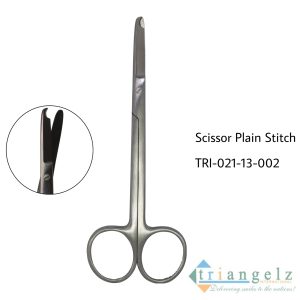 TRI-021-13-002 Scissor Plain Stich