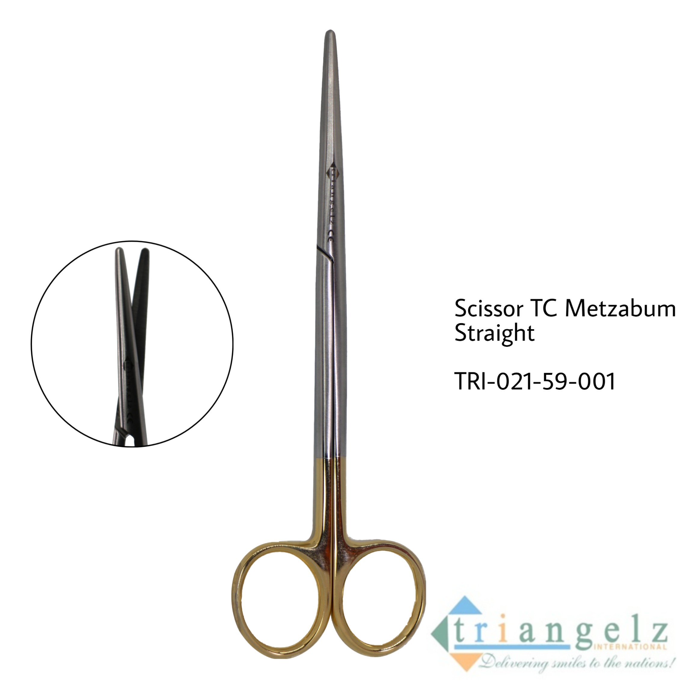 TRI-021-59-001 Scissor TC Metzabum Stright