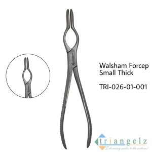 TRI-026-01-001 Walsham forcep Small Thick