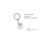 Acrylic Tooth Keychain TRI-031-05-003-Photoroom