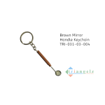 Brown Mirror Handle Keychain TRI-031-03-004-Photoroom