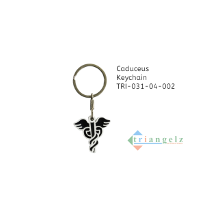 Caduceus Keychain TRI-031-04-002-Photoroom