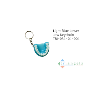 Light Blue Lower Jaw Keychain TRI-031-01-001-Photoroom