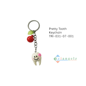 Pretty Tooth Keychain TRI-031-07-001-Photoroom