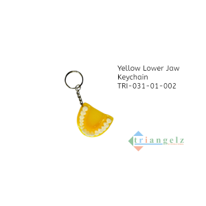 Yellow Lower Jaw Keychain TRI-031-01-002-Photoroom