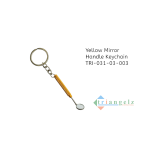 Yellow Mirror Handle Keychain TRI-031-03-003-Photoroom