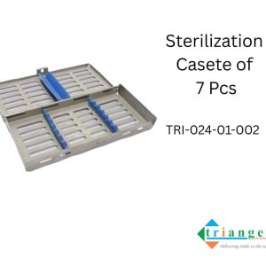 TRI-024-01-002 - Sterilization Casete of 7 Pcs